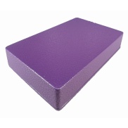 1590DD Style Aluminum Diecast Enclosure Purple Hammer