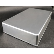 1590DD Style Aluminum Diecast Enclosure CHROMIUM