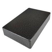 1590DD Style Aluminum Diecast Enclosure SILVER HAMMER