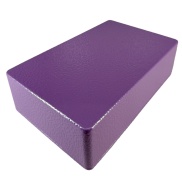 1590D Style Aluminum Diecast Enclosure Purple Hammer
