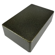 1590D Style Aluminum Diecast Enclosure Yellow Hammer