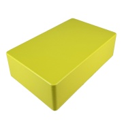 1590D Style Aluminum Diecast Enclosure Sulphur Yellow sand texture