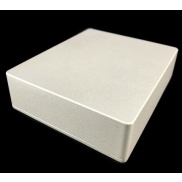 1590XX Style Aluminum Diecast Enclosure METALLIC CHAMPAGNE