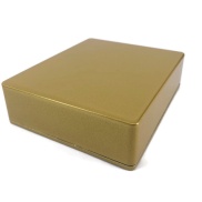 1590XX Style Aluminum Diecast Enclosure METALLIC GOLD