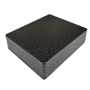 1590XX Style Aluminum Diecast Enclosure SILVER HAMMER