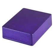 1590BB Style Aluminum Diecast Enclosure METALLIC CANDY PURPLE