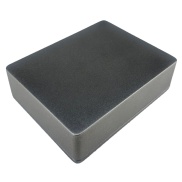 1590XX Style Aluminum Diecast Enclosure METALLIC Black