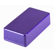 1590B Style Aluminum Diecast Enclosure METALLIC CANDY PURPLE