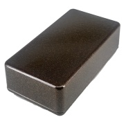 1590B Style Aluminum Diecast Enclosure Metallic Brown