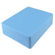1590BB Style Aluminum Diecast Enclosure Matte Sky Blue Sand Texture
