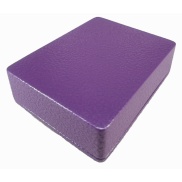 1590BB2 Style Aluminum Diecast Enclosure Purple Hammer