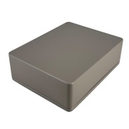 1590BB2 Style Aluminum Diecast Enclosure Matte Brown Sand Texture