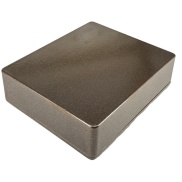 1590XX Style Aluminum Diecast Enclosure Metallic Brown