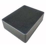 1590BB Style Aluminum Diecast Enclosure METALLIC Black