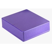 1590XX Style Aluminum Diecast Enclosure METALLIC CANDY PURPLE