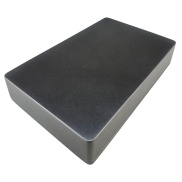 1590DD Style Aluminum Diecast Enclosure METALLIC Black