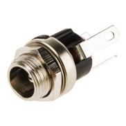 DC POWER Jack 2.1mm Though Hole Lumberg Brand 1614 19 