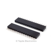 15 Pin 2.54mm Single Row Female Pin Header