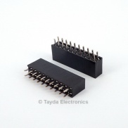 2x10 Pin 2.54mm Double Row Female Pin Header