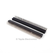 2x40 Pin 2.54mm Double Row Right Angle Female Pin Header