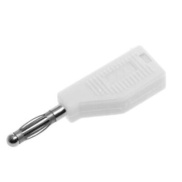 4mm Stackable Type Banana Plug White