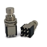 DPDT Compact Stomp Foot / Pedal Switch Latching