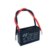 CBB61 Fan Capacitor 1.5uF 5% 450VAC 50Hz with Wire leads