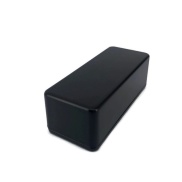 1590A Style Aluminum Diecast Enclosure Matte Black