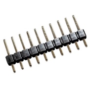 10 Pin 2.54mm Single Row Pin Header Strip