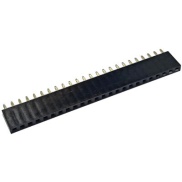 24 Pin 2.54mm Single Row Female Pin Header