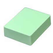 1590BB Style Aluminum Diecast Enclosure Pastel Light Green