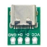 Type C USB 3.1 Female test board with PCB board