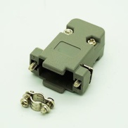 D-SUB COVER 9 PINS WITH SHORT SCREW