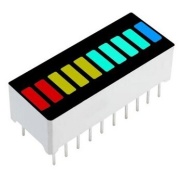 LED Display 10 Segment Full color Ultra Bright