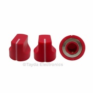 KN1611 ABS Red Knob 17x15mm