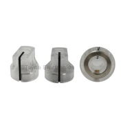 KN1611 ABS Transparent Knob 17x15mm