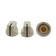 KN1611 ABS Cream Knob 17x15mm