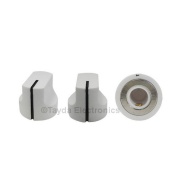 KN1611 ABS White Knob 17x15mm
