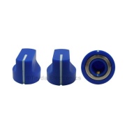 KN1611 ABS Blue Knob 17x15mm