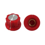 Boss Style Red Knob 20x12mm