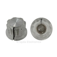 Boss Style Transparent Knob 20x12mm