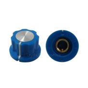 Boss Style Blue Knob 20x12mm
