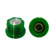 Boss Style Green Knob 20x12mm