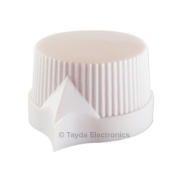 Davies 1400 Clone White Knob