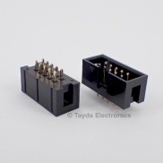 10 Pin Box Header Connector 2.54mm 2*5pin