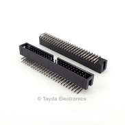 50 Pin Box Header Connector 2.54mm Right Angle 2*25pin