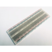 830 Point Solder-less Plug-in Breadboard Clear