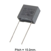 0.47uF 275V 110C 10% Metallized Polypropylene Film Capacitor