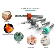 0.1-1.0mm 10Sticks PCB Drill circuit board Tool Set