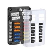 12 Way Block With Negative Bus Blade Fuse Block FB-1714